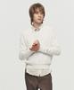 Hoite Niel Cotton V-Neck Knit (Off White)