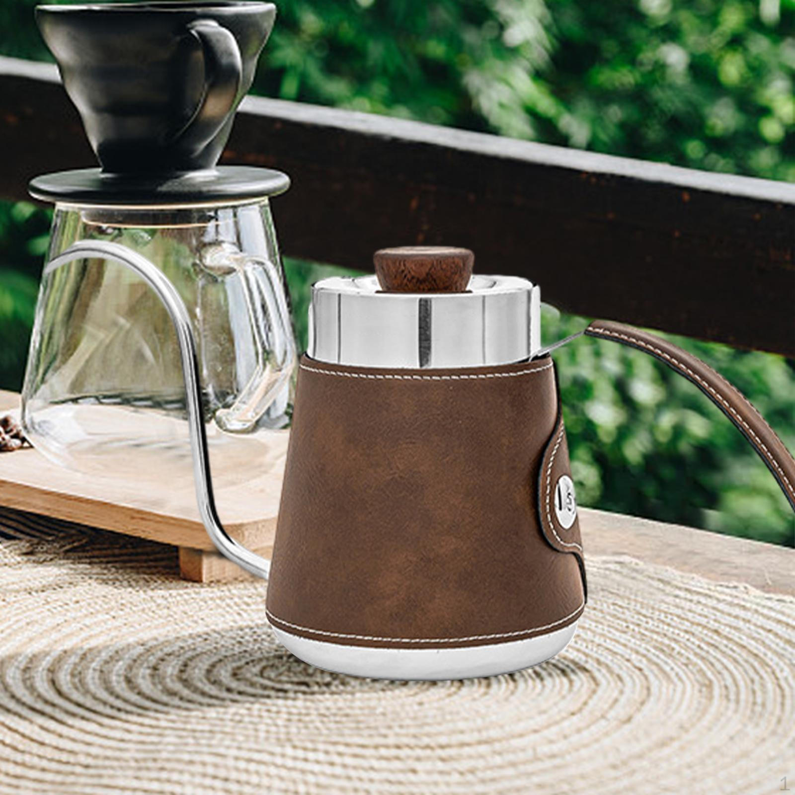 Coffee Pour Over Kettle, Gooseneck Water Drip 600ml, Slim Tea