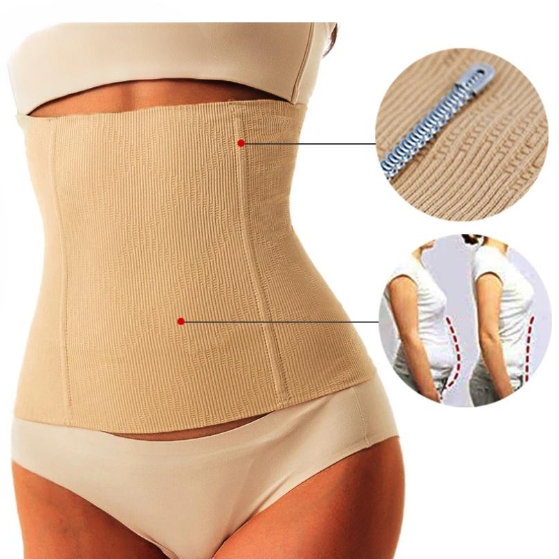 Postpartum Belly Band Tummy Tuck Belt Slim Body Shaper Corset for Women After Baby Delivery