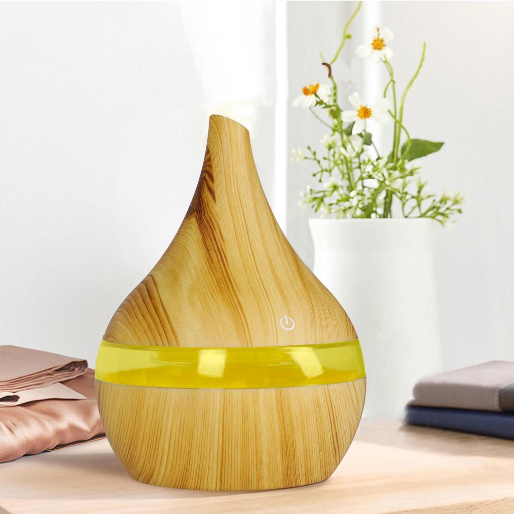 Compact USB Desktop Humidifier - 300ml, Ideal for Home or Office Atmosphere
