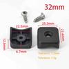 U-Shaped Pipe ClampsPlastic Furniture Foot Pads Table Leg Covers Chair Pads Anti Slip  Floor Protection Covers Pipe Caps