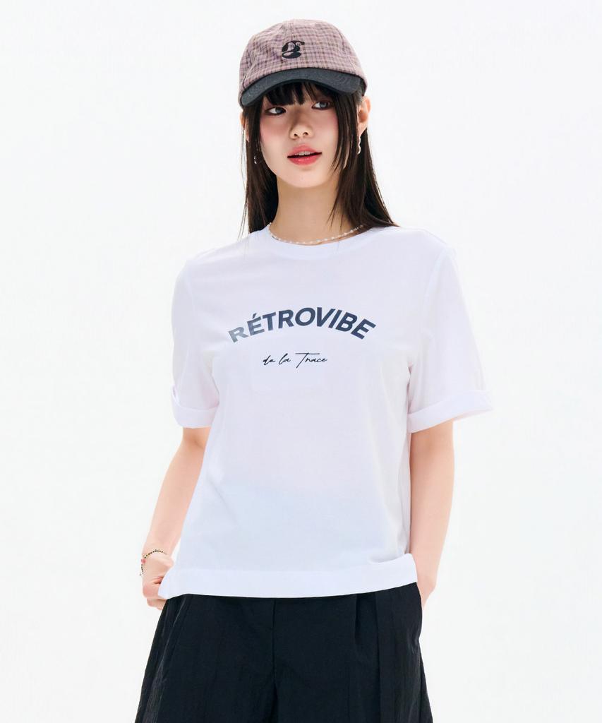 CHASECULT Women'S Sleeve Variation Graphic Short Sleeve T-Shirt-Fbrg5870D01