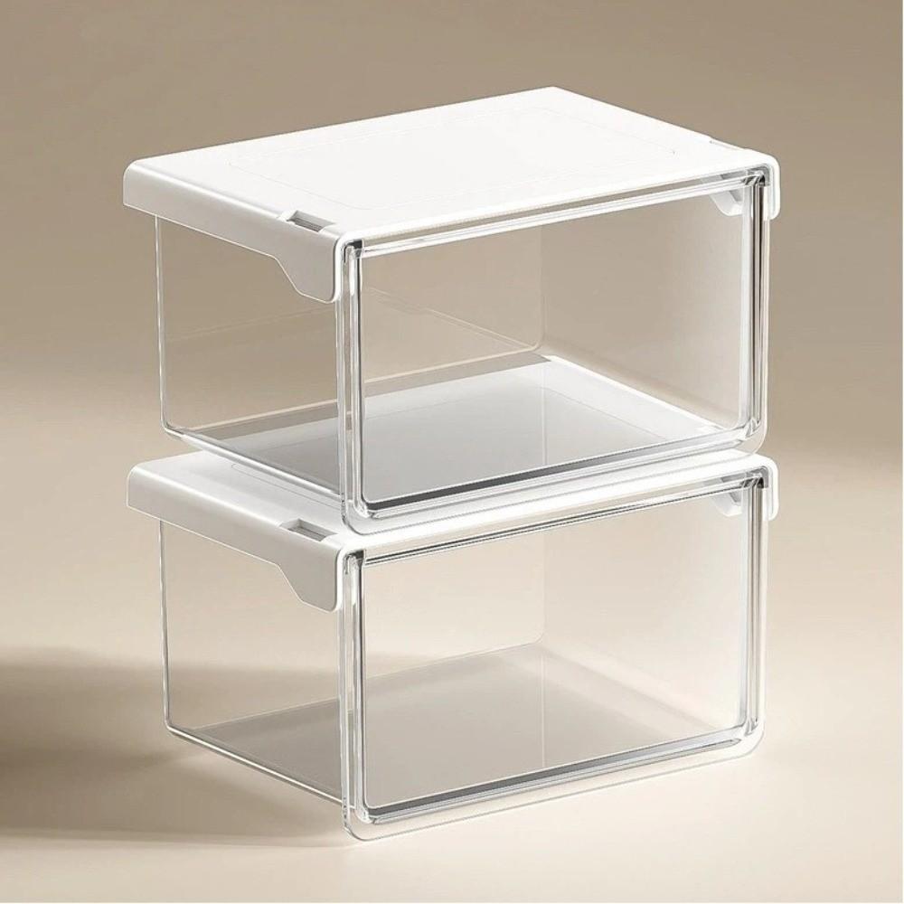 Transparente Ausziehbare Aufbewahrungsschublade Ohne Bohren Montage Wandmontierte Aufbewahrungsbox Unter Dem Spiegelschrank