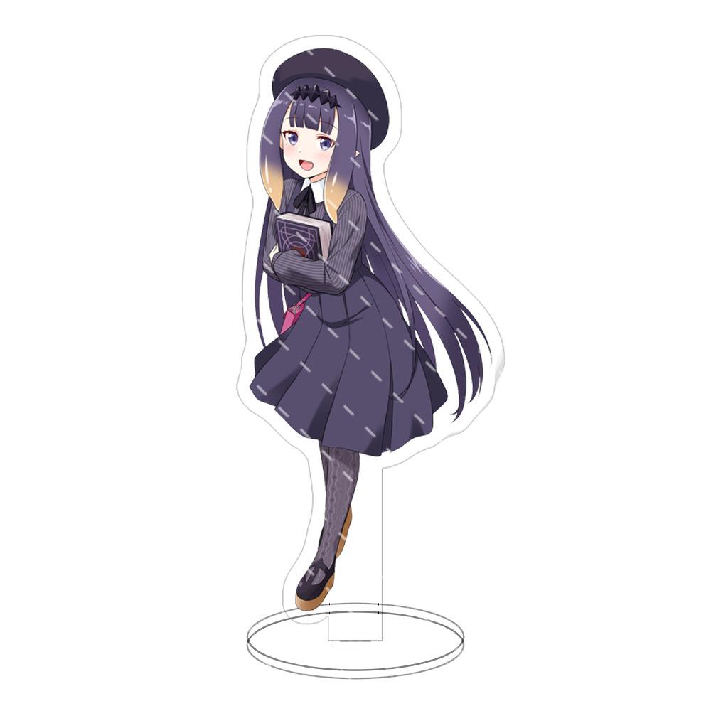 15cm Hololi Virtual Hostess New Cartoon Characters Acrylic Cosplay Stand Model Creative Office Decorations Cute Permanent Recording Fans