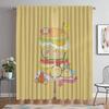 Anti-mosquito Curtains for Living Room Sumikko Gurashi Partition Home Interior Curtains 2 Pieces Blackout Curtain Shades Kitchen