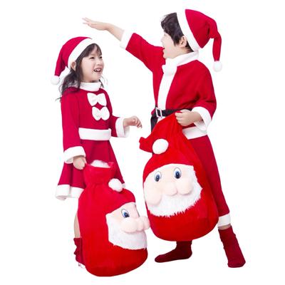 Cosplay de Papai Noel Infantil Natal Papai Noel Infantil Fofo e Quente Roupa de Papai Noel para Meninos e Inclui Fofo Perfeito para Fantasia de Natal Cultural Escolar