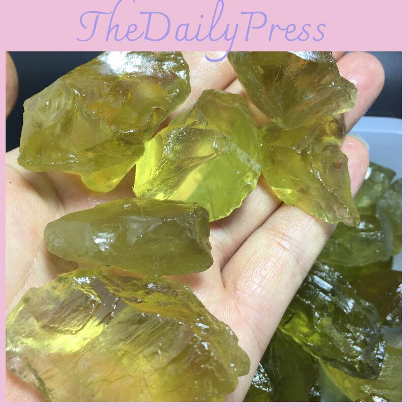 Stunning 100g Brazil's Beautiful Natural Topaz Rough Mineral Crystal Specimens For Spiritual Growth And Healing