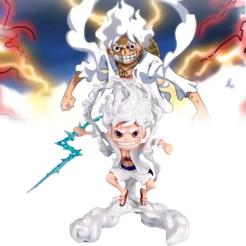 Vibrant Anime Figure Sd Nika Luffy Gear Five Awakening Model Display