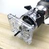 Woodworking Trimmer Router Base Protective Shield Accessory Multifunction Stable Power Tool