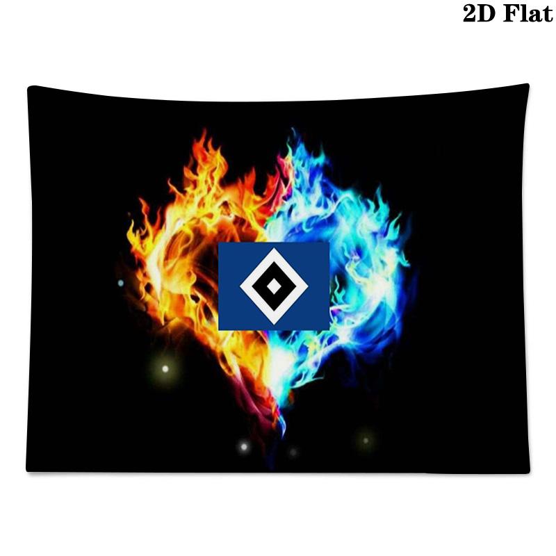 Hsv bilder Wall Tapestry Aesthetic Wall Hanging Printed Fabric Blanket Decorative Tapestries for Bedroom Living Room Home Decor