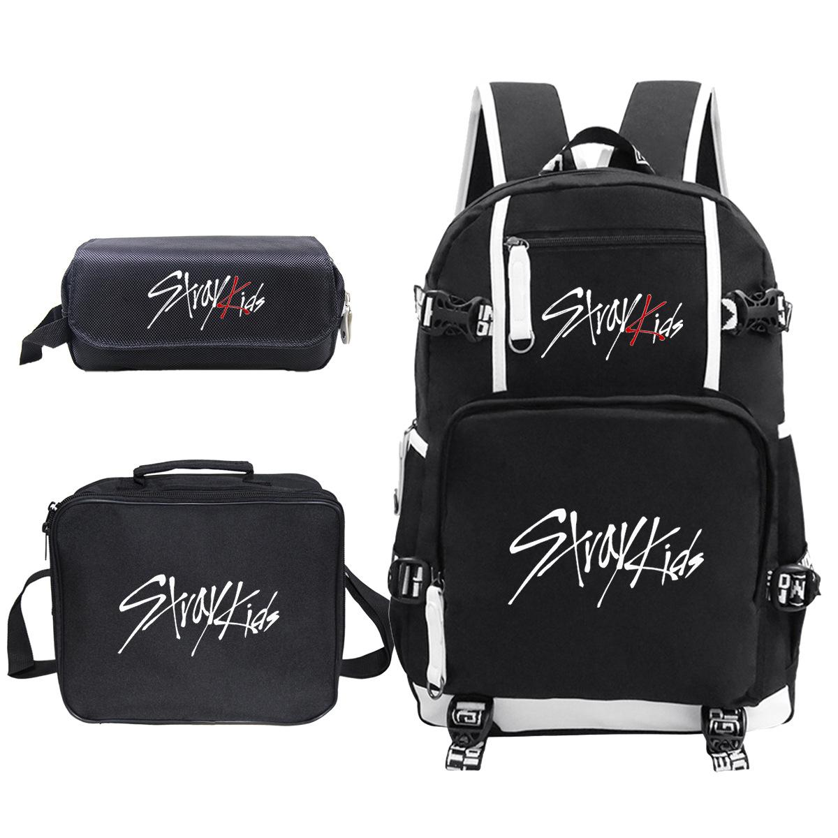 Stray Kids K-pop mugursomu komplekts bērniem