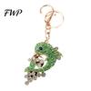 Ocean Animal Keyring Rhinestone Dolphin Keychain Sparkling Sea Car Key Ring Holder Backpack Purse Handbag Charm Christmas Birthday Gifts for