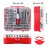 Durable 34pcs Security Bit Set Comprehensive Hex Star Screwdriver Set Essential Bit Durable for All Your Repair Needs