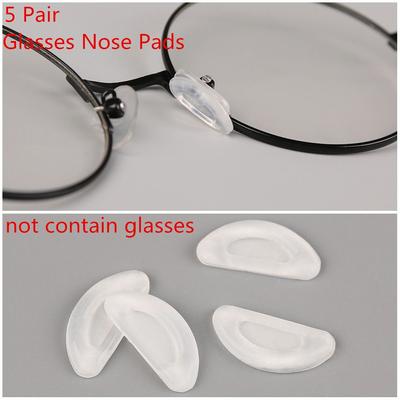 White Nose Pads Thin Eyeglasses Accessories Silicone Glasses Nose Pads Spectacles Eyeglass