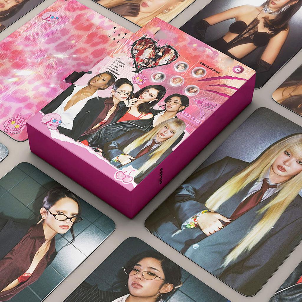 55 Sheets Blank Photo Cards and Postcards for DIY Custom Girl Group Card Making