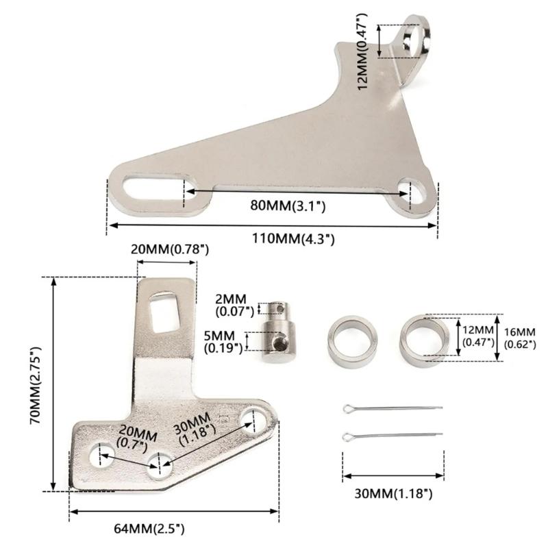 75498 Bracket and Lever Kit for 4L60E/4L80E 75498 Shifter Bracket & Lever Kit Replacement Part