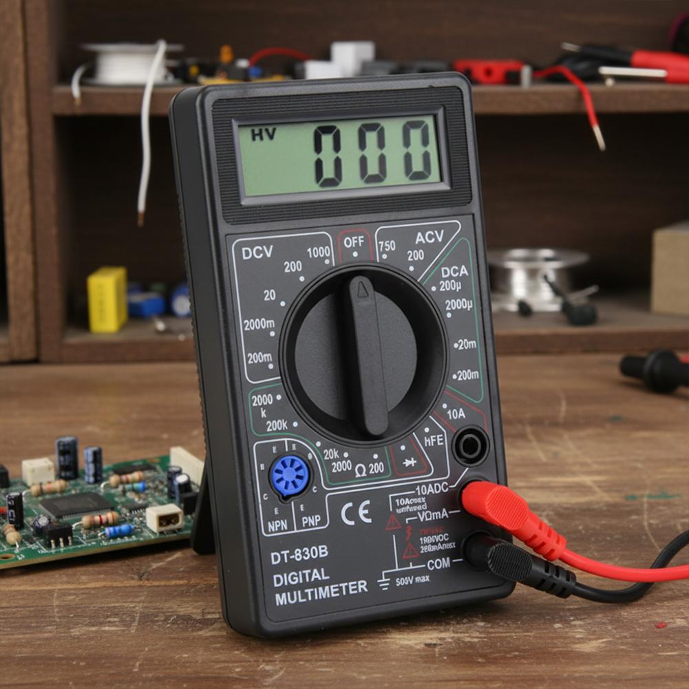 1pc DT830B Electrical Voltmeter Ammeter Multimeter Electrical Tester Circuit Tester For Household Appliances