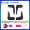MudFlap for Hyundai Sonata 2018~ LF Anti-splash Upguards Flap Mudguards Fender Front Rear Wheel Car Stying 4PCS Accessories