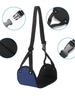 Compact Travel Foot Rest: Portable Foot Hammock for Airplanes, Trains, Cars, and Office Use.