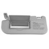 AA92-Car Sunvisor With Vanity Mirror For Kia Sportage 2004-2010 Grey Sun Visors Shades Makeup