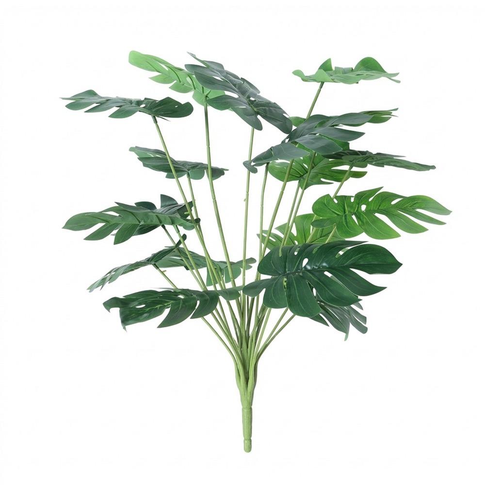 18 Leaves Simulation Plant Palm Tree Faux Greenery Leaves Creative Artificial Plant Leaves  Gift