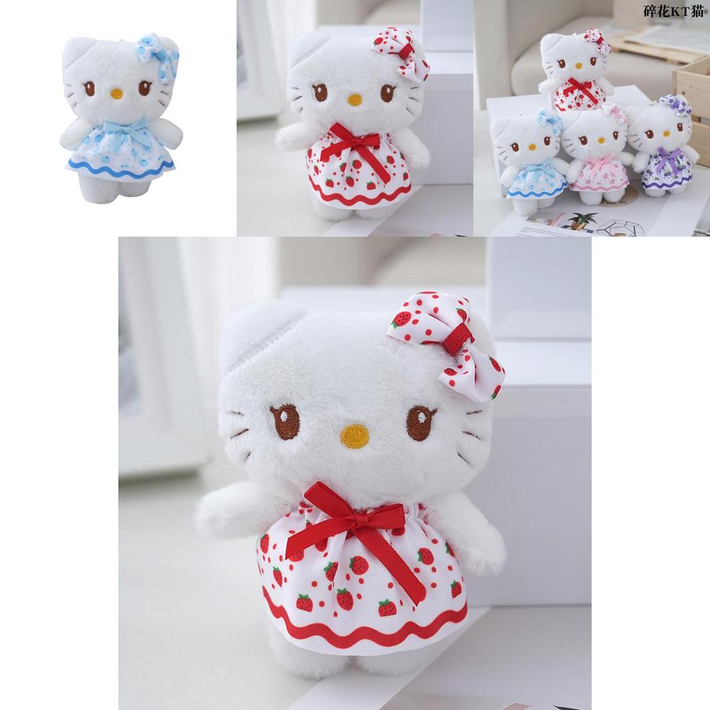 Lovely Hello Kitty Plush Figure Perfect For Girls Gift With Vibrant Colors