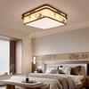 Song Dynasty Bamboo Leaf Zen Ceiling Light for Living, Dining, Bedroom, or Study.
