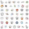 10/30/90pcs Kawaii Basil Cat Cartoon Stickers Cute Anime Kitten Graffiti Decals Laptop Suitcase Guitar Phone Sticker