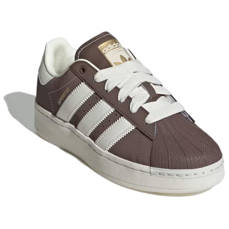 adidas Originals Superstar Xlg Comfortable Versatile Low-Top Sneakers Women Sneakers Brown IG2214