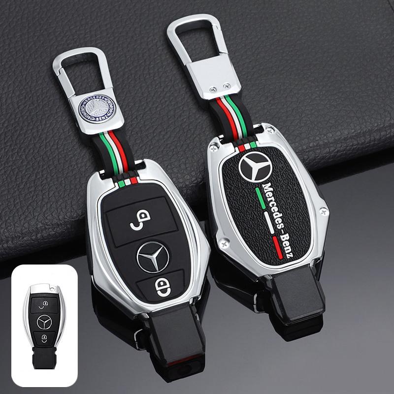 

New 2025 For Mercedes Benz A B C E Class GLS GLA GLK GLC CLS CLA AMG W204 W205 W212 W463 W176 Car Key Case Cover Protector Holde