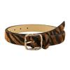 Twist Japanese Buckle Design Sense Alloy Belt Women'S Casual Decoration Square Buckle Belt