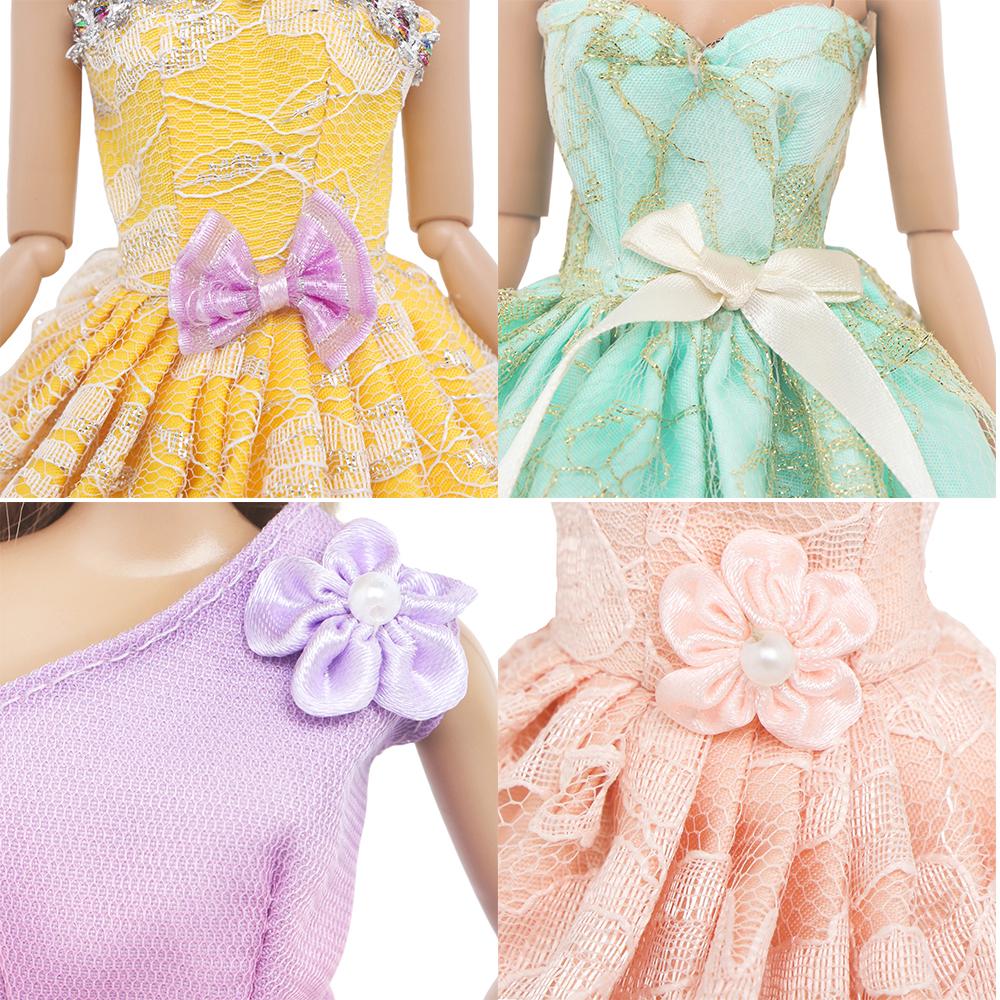 Fashion Doll Dress for 30cm Doll Wedding Party Wear Clothes Gown 11.5'' Girl Doll Accessories Kid Toy Gift