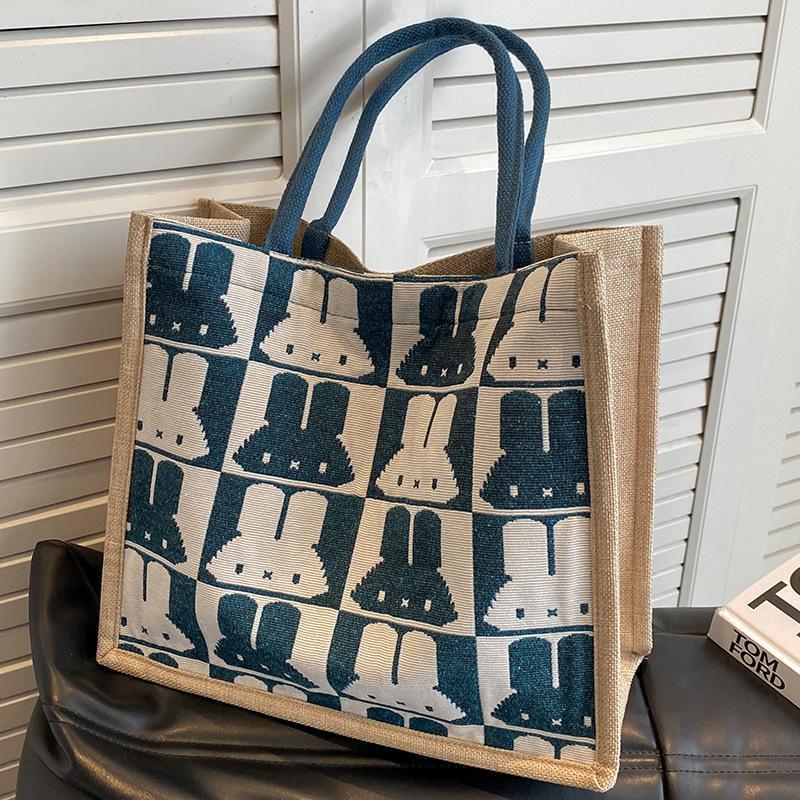 Handbag Women'S Large Capacity Bag Commuter Big Bag Fashion Mommy Bag College Student Class Shoulder Tote Bag