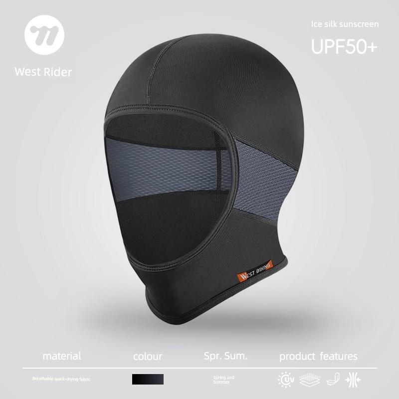 West Rider Bicycle Ice Silk Small Hat Summer Sun Protection Headgear Unisex Helmet Liner Breathable Headscarf for Cycling