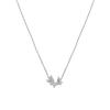 Lilia Butterfly Pendant Necklace Women Necklace White 5636421