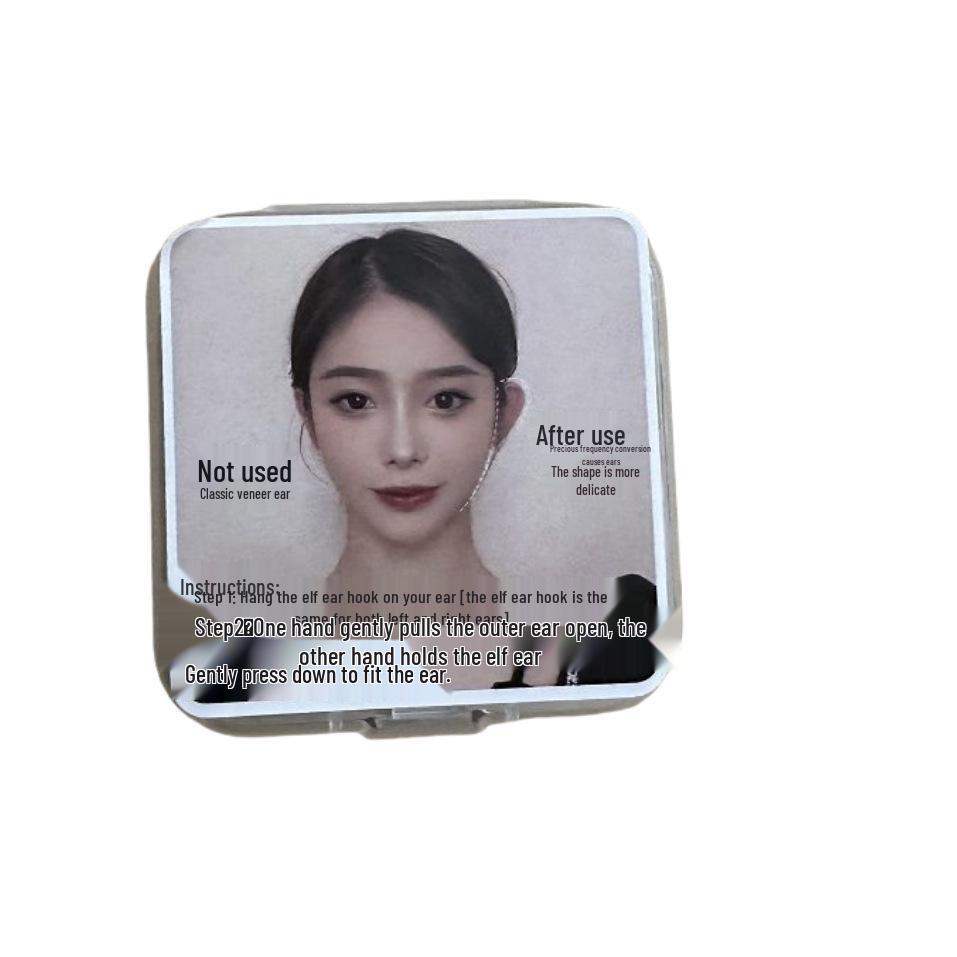 

Эльфийское ухо-крючок: Painless, Transparent Silicone Support for Small Faces