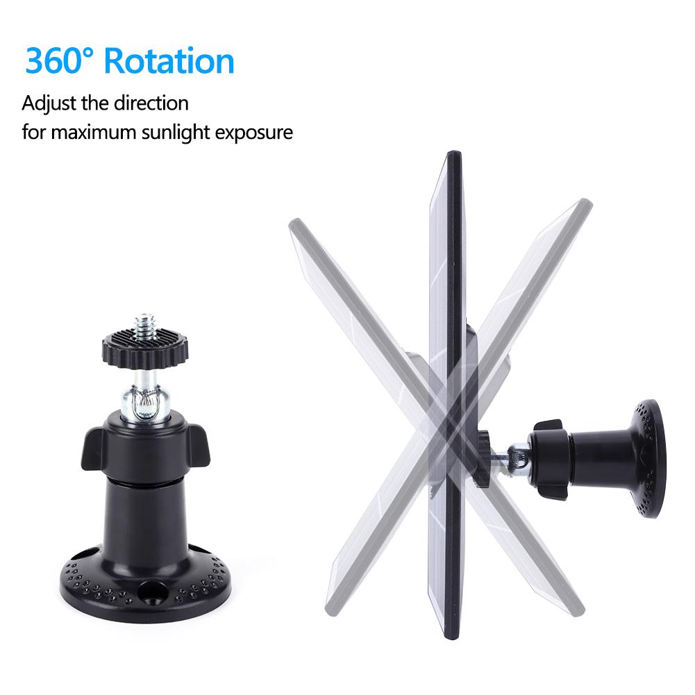 10W 5V Camera Solar Panel Charger Waterproof Security Camera Solar Panel with 3M Cable For Arlo Ultra/Ultra 2/Pro 5S/Pro 4/Pro 3