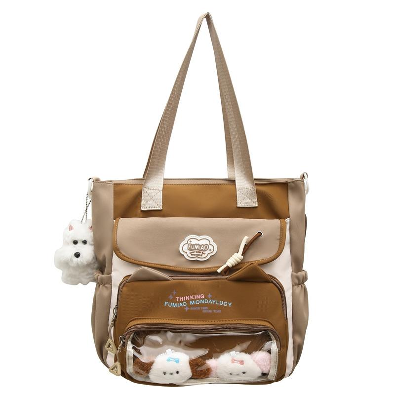 Schoolbagins cute backpack female small fresh middle and high school student schoolbag large capacity two-dimensional girl bar pain bag