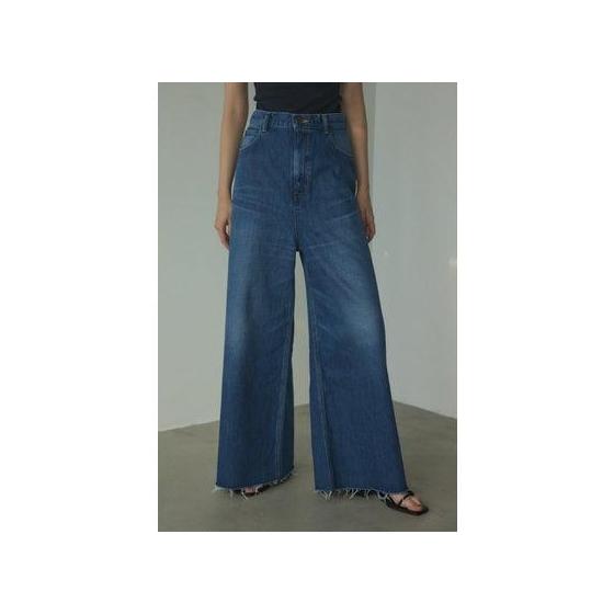wide vintage denim BLU