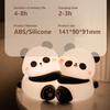 Panda LED Night Light 3 Level Dimmable Touch Bedroom Bedside Table Cute Silicone Lamps Room Decor Lighting Lamps for Children
