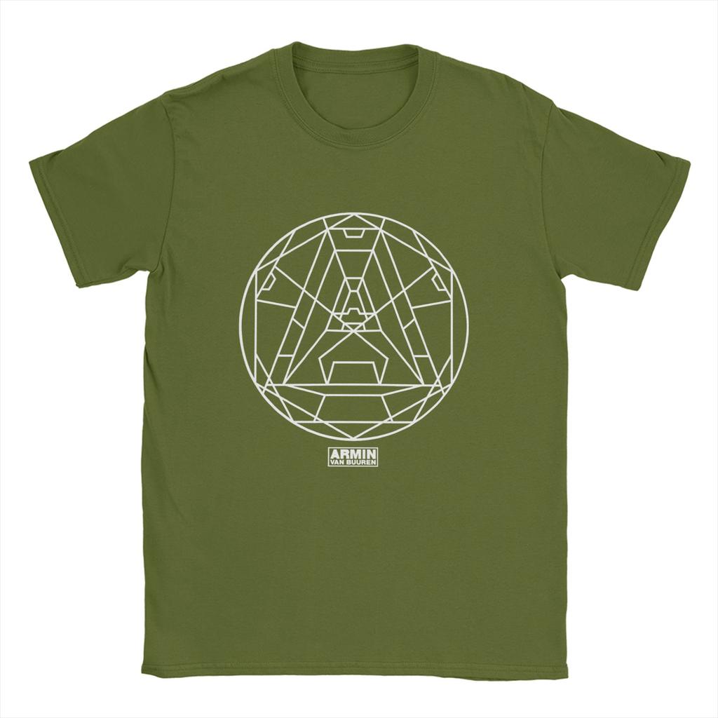 DJ Armin Van Buuren  100 Cotton T Shirt For Mens Summer  Streetwear TShirts ONeck Hippie Tees Plus Size Print Tops