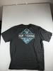 Huk Fishing Men's Large Diamond Flats Tee Short Sleeve Shirt Black Unisex T-Shirt