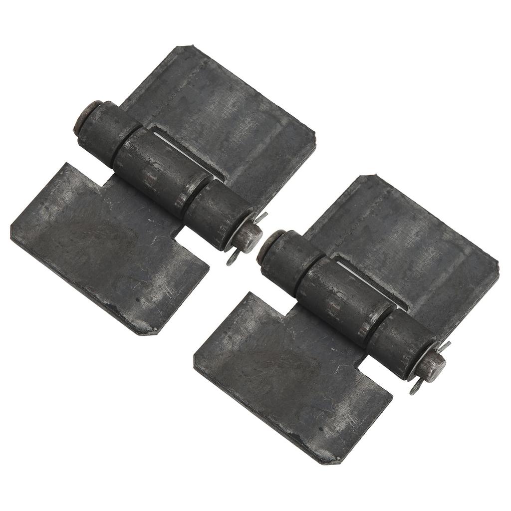 2 Pcs Door Butt Hinge 106 X 75 X 5mm Door Bearing Weld On Butt Hinges for Trailer