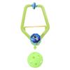 ABS Door Ping Pong Game Hanging Continuous Door Pickleball Games Adjustable Self Practice Pickleball Trainer Over The Door
