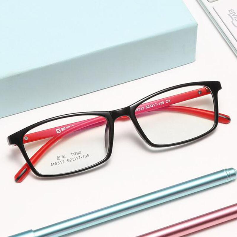 Square Anti Blue Light Glasses Teens Boy Girls Computer Prescription 8-14 years -0.5 -0.75 -1.0 -1.5 -2.0 -3.0 -4.0