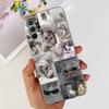 For OPPO A54S Case CPH2273 Back Cover Luxury Marble Cartoon Soft Silicone Phone Case For OPPO A16 CPH2269 A16S CPH2271 Funda New