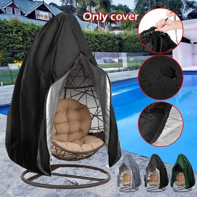 Hanging Swing Egg Chair Cover with Zipper Garden Patio Outdoor Rain Waterproof