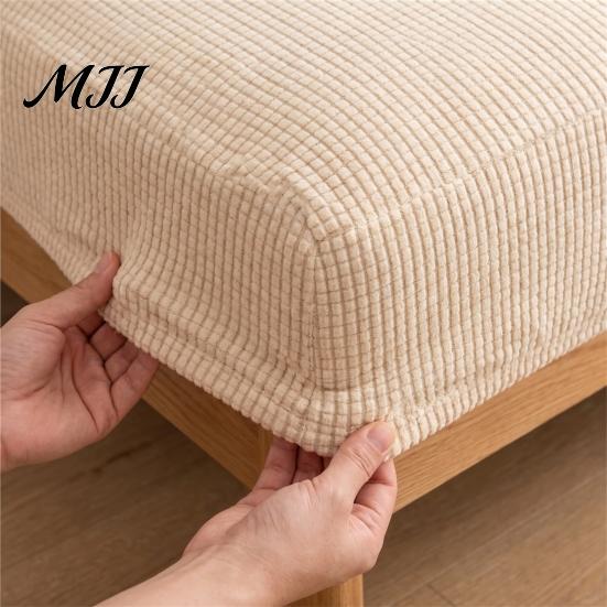 Fleckbeständige Sofasitzbezüge, Hochelastische Polsterbezüge, Elastische Sofabezüge, Waschbare Möbel-Weichstoffschutz für Zweisitzer, Dreisitzer