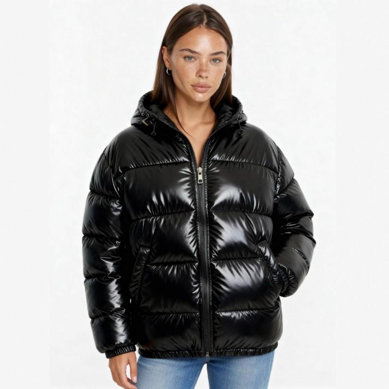 Women Winter Hooded Padded Loose Casual Thick Coat Outerwear Plus Size