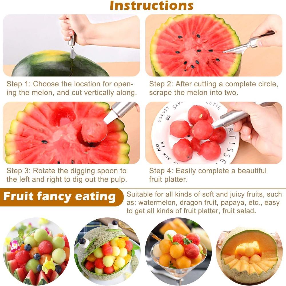 5 Pcs Silver Culinary Drawing Decorating Spoon Set  for Decorating Plate/Cake/Coffee/Pastry